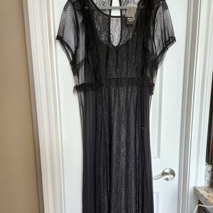 Torrid size 1 NWT Black Lace Dress